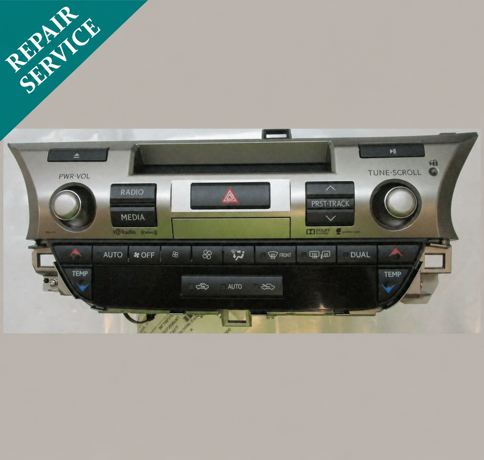 15-16 Lexus ES300H ES350 OEM Navigation Radio GPS Software Board REPAIR SERVICE