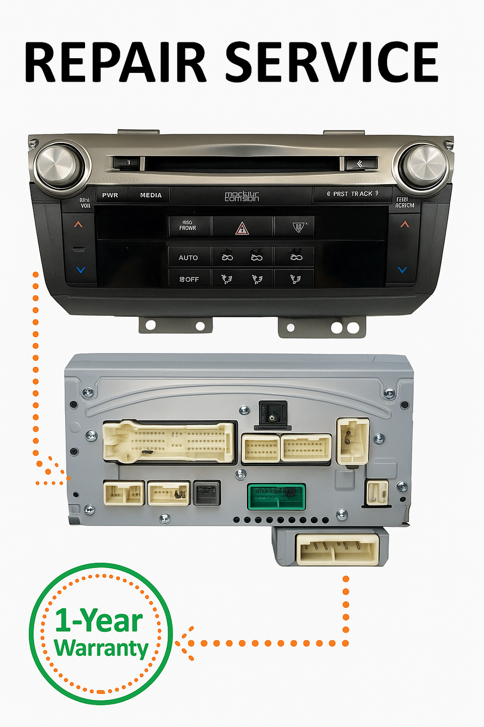 Lexus GS350 / GS450 2015–2016 HD Radio REPAIR SERVICE | OEM GPS GRACENOTE Unit