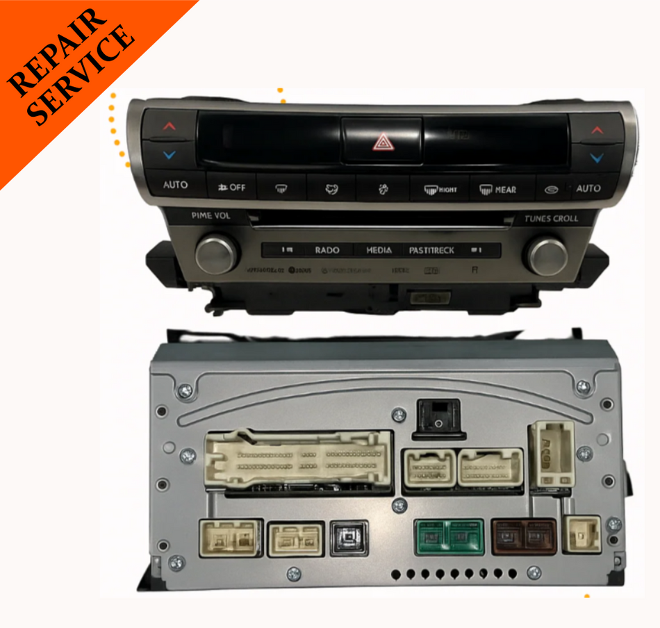 Lexus LS460 2016 Navigation REPAIR SERVICE | OEM Gracenote HD Radio