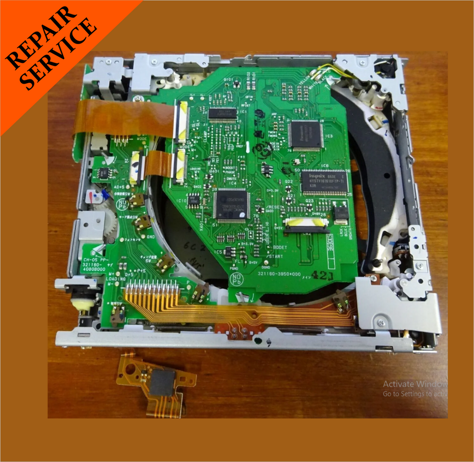 Toyota Navigation Sequoia, Tundra, Sienna Highlander 4 CD Fujitsu Mechanism OEM