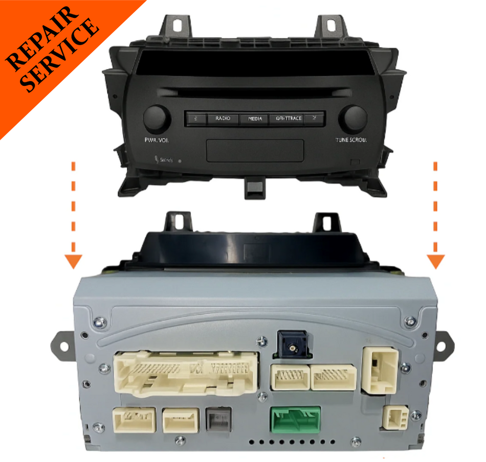 REPAIR SERVICE Lexus NX200t NX300h 86130-78022 P10679 GPS Head Unit Gracenote