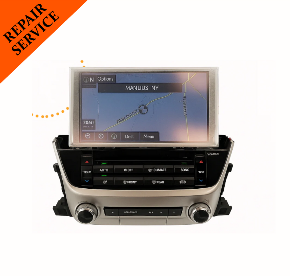 Toyota Land Cruiser 2016–2022 Navigation REPAIR SERVICE OEM Gracenote Unit