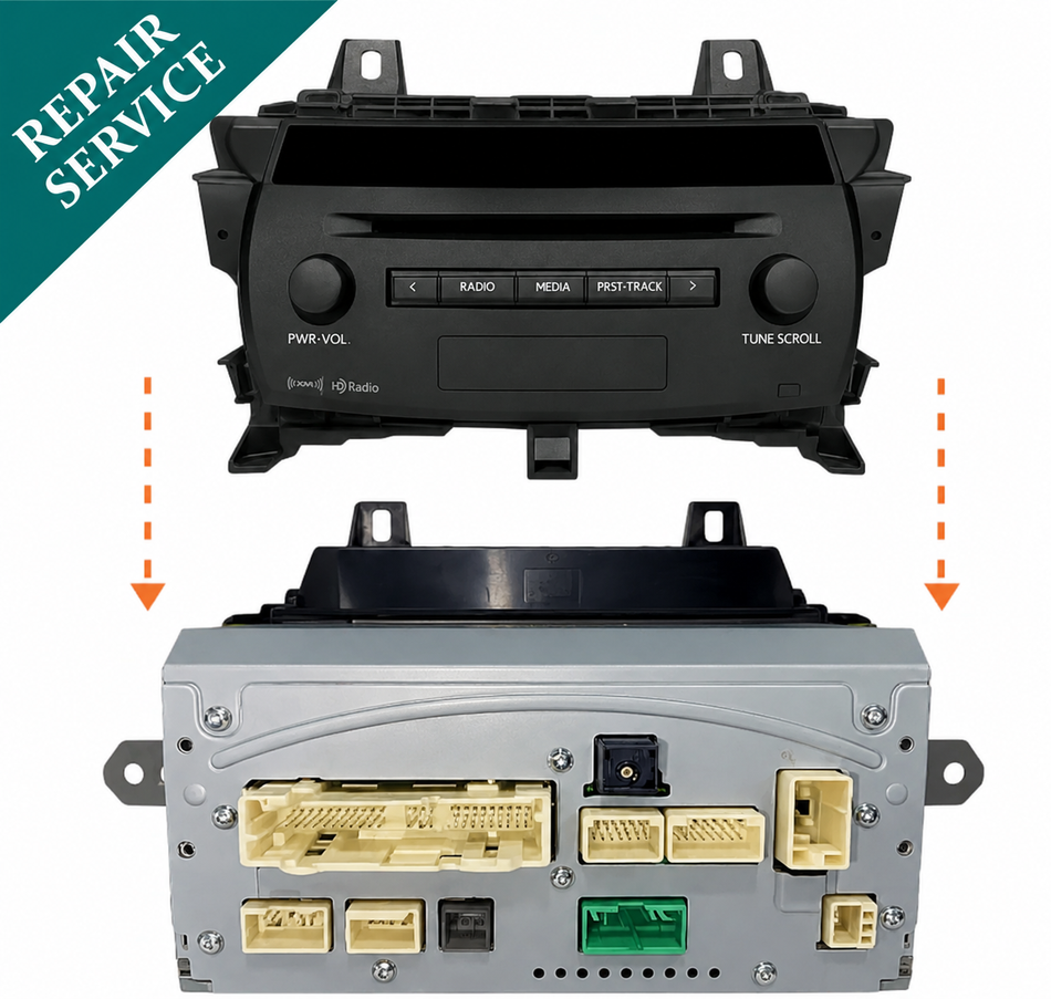 REPAIR SERVICE Lexus NX200t NX300h 86130-78022 P10679 GPS Head Unit Gracenote